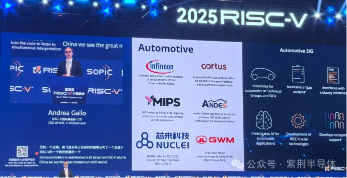 第五届RISC-V中国峰会:2025 RISC-V生态爆发在即，紫荆M100或成车规级MCU量产“先锋”